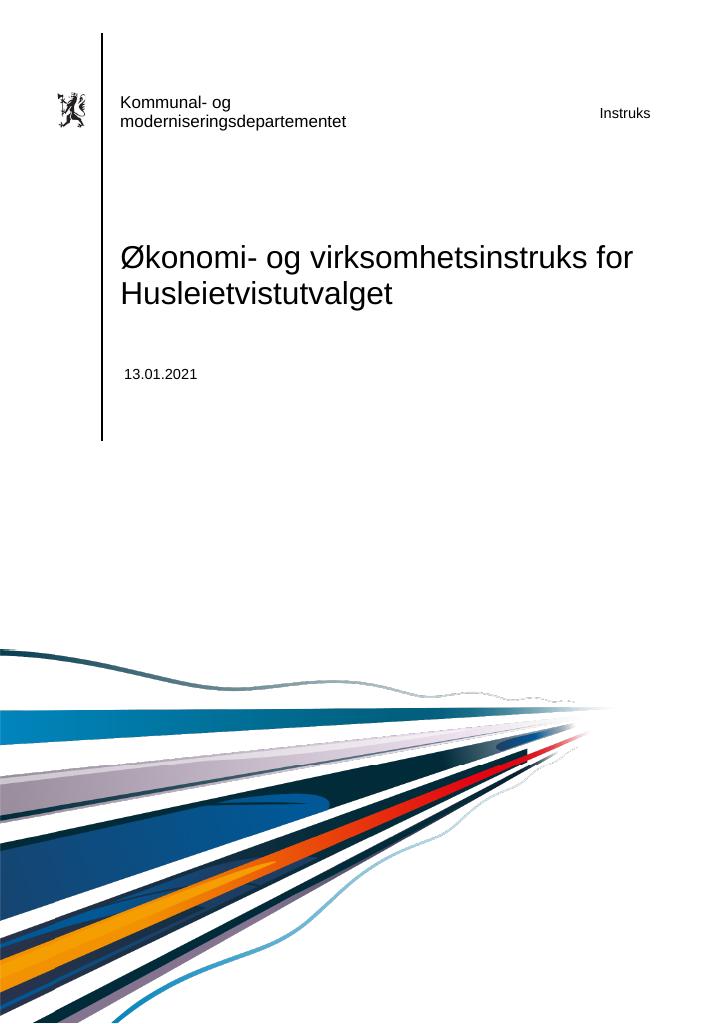 Instruks Husleietvistutvalget 2021 - Kudos