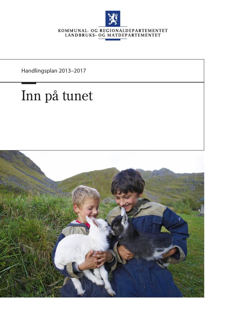 Forsiden av dokumentet Inn på tunet