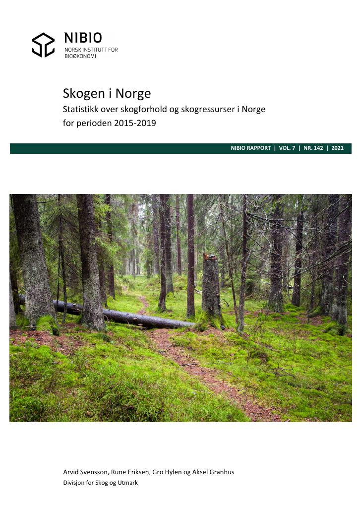 Forsiden av dokumentet Skogen i Norge