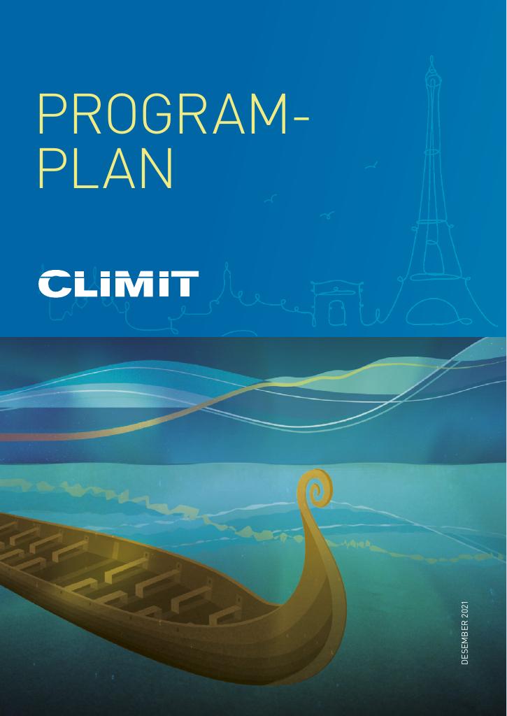 Forsiden av dokumentet Programplan CLIMIT