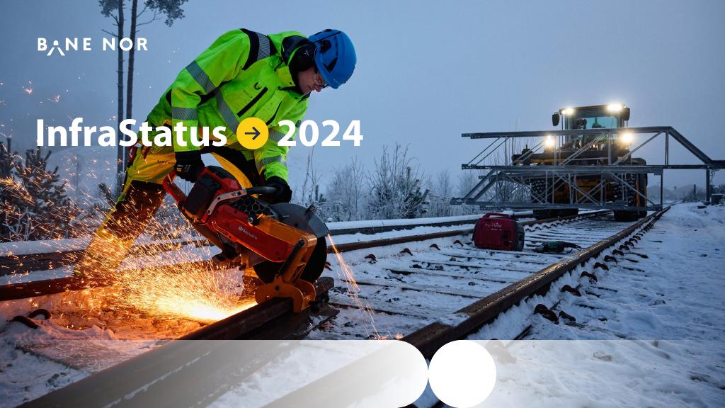 Forsiden av dokumentet InfraStatus 2024