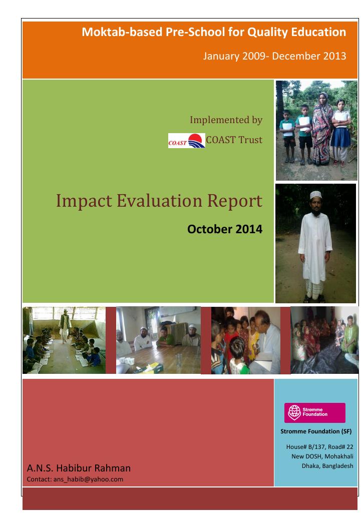 Forsiden av dokumentet Moktab-based Pre-School for Quality Education