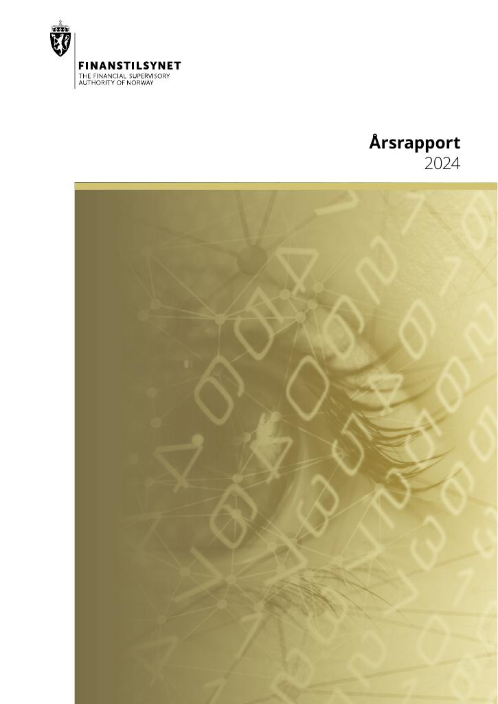 Forsiden av dokumentet Årsrapport Finanstilsynet 2024