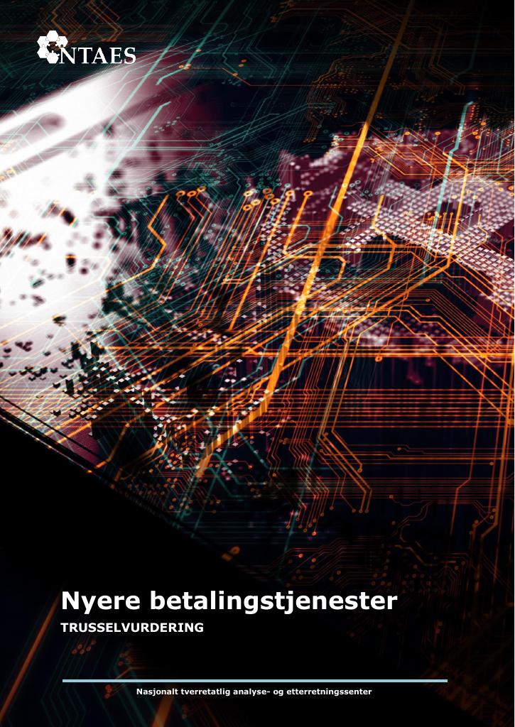 Forsiden av dokumentet Nyere betatingstjenester - trusselvurdering