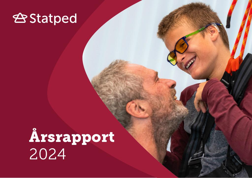 Forsiden av dokumentet Årsrapport Statped 2024