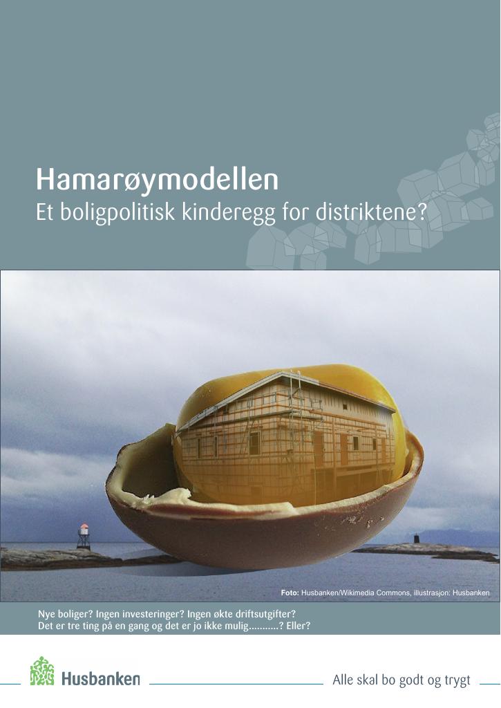Forsiden av dokumentet Hamarøymodellen