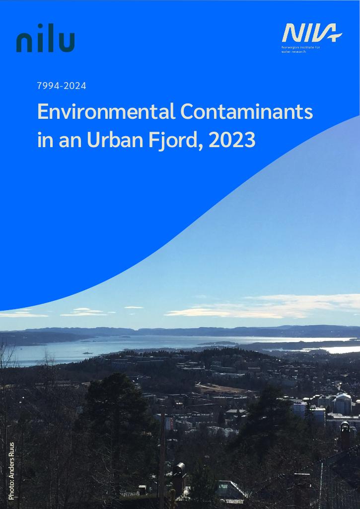 Forsiden av dokumentet Environmental Contaminants in an Urban Fjord, 2023