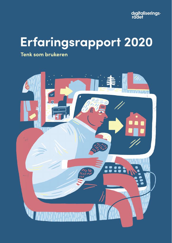 Forsiden av dokumentet Erfaringsrapport 2020