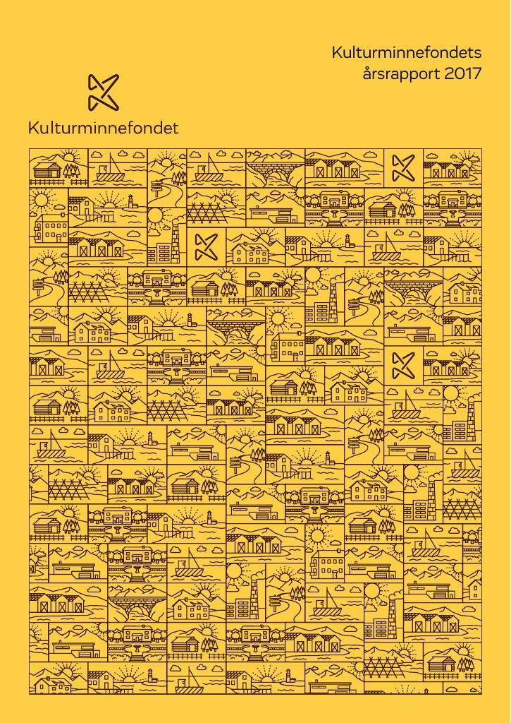 Forsiden av dokumentet Årsrapport Norsk Kulturminnefond 2017