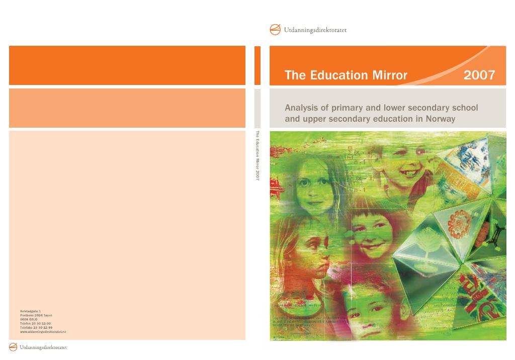 Forsiden av dokumentet The Education Mirror 2007