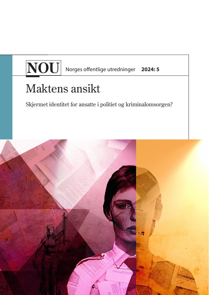 Forsiden av dokumentet NOU 2024: 5 - Maktens ansikt