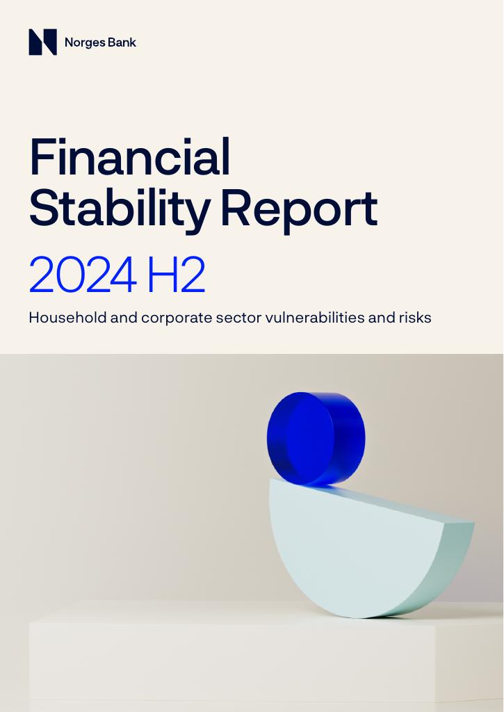Forsiden av dokumentet Financial Stability Report 2024 H2 : Household and corporate sector vulnerabilities and risks
