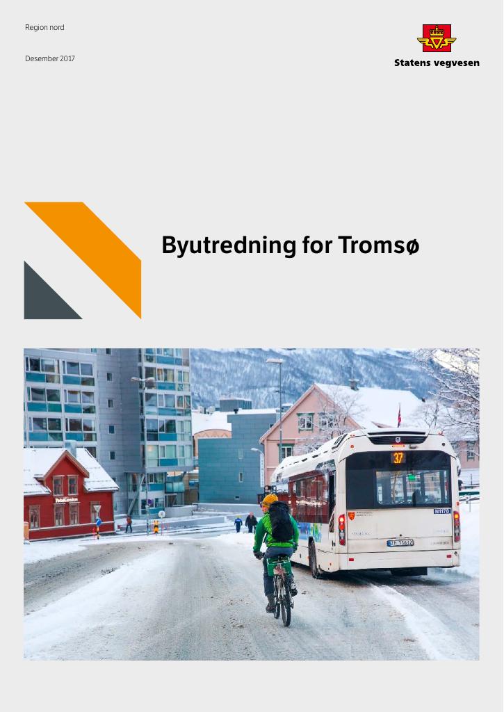 Forsiden av dokumentet Byutredning for Tromsø