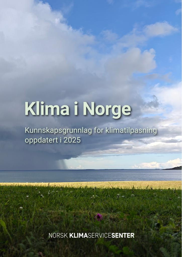Forsiden av dokumentet Klima i Norge