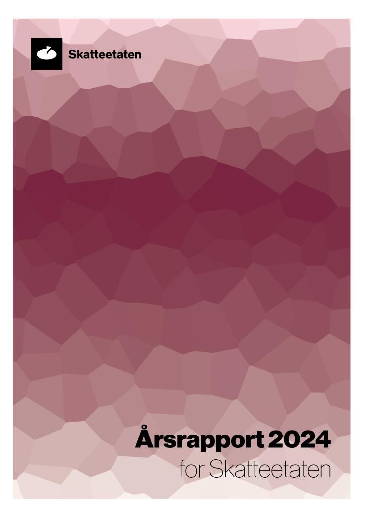 Forsiden av dokumentet Skatteetatens årsrapport 2024