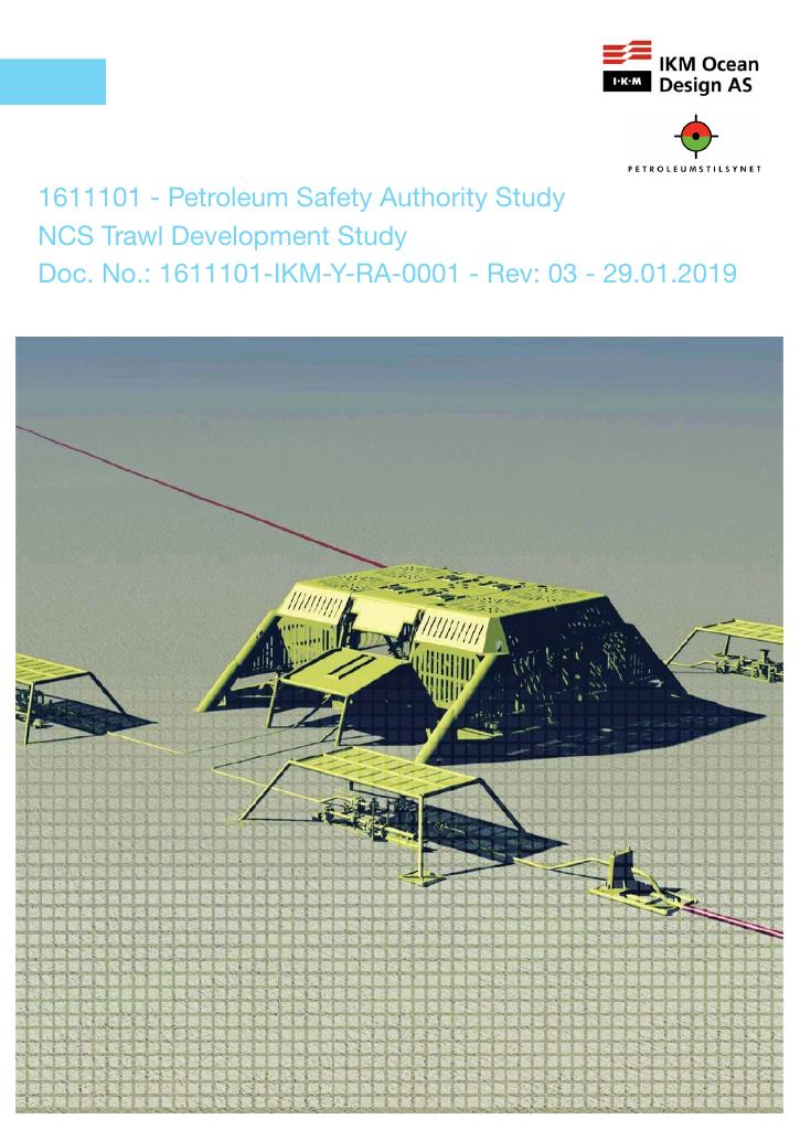 Forsiden av dokumentet NCS Trawl Development Study