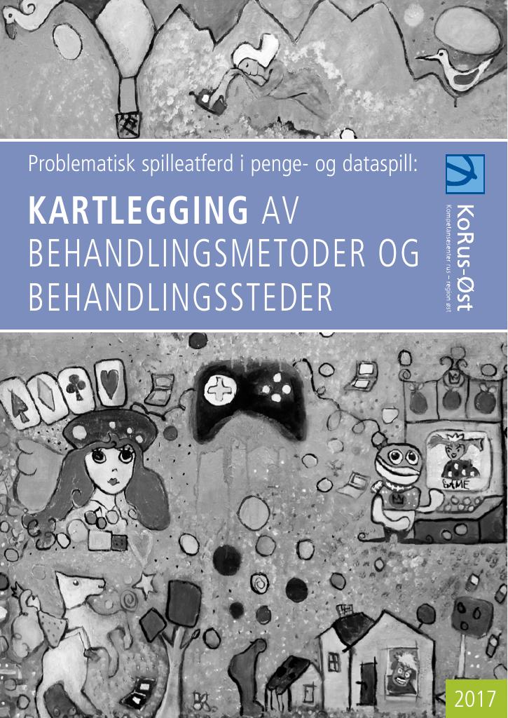 Forsiden av dokumentet Kartlegging av behandlingsmetoder og behandlingssteder
