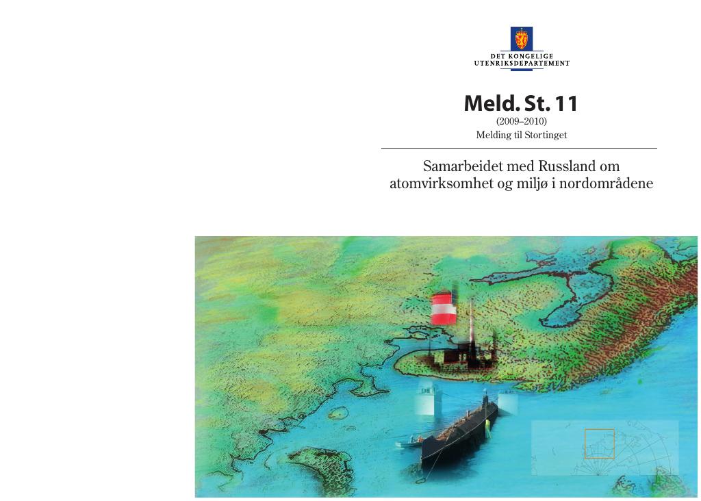 Forsiden av dokumentet Meld. St. 11 (2009 – 2010)