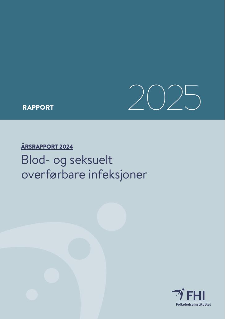 Forsiden av dokumentet Blod- og seksuelt overførbare infeksjoner i Norge