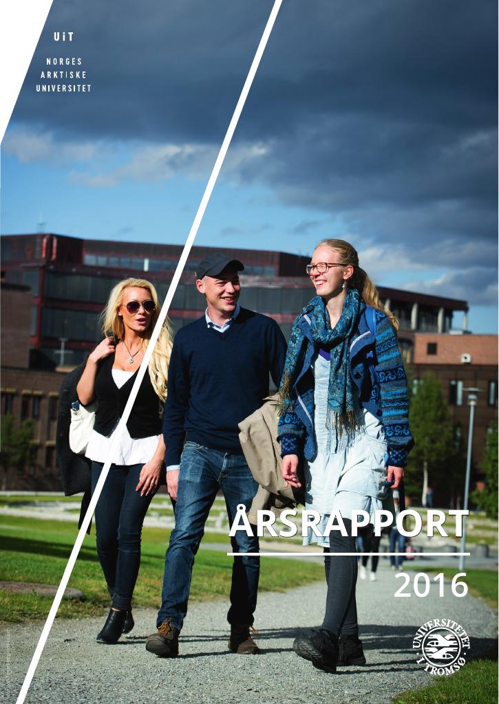 Forsiden av dokumentet Årsrapport Universitetet i Tromsø - Norges arktiske universitet 2015