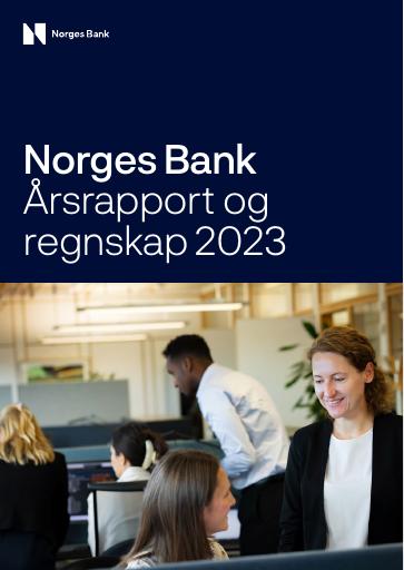 Forsiden av dokumentet Årsrapport Norges Bank 2023