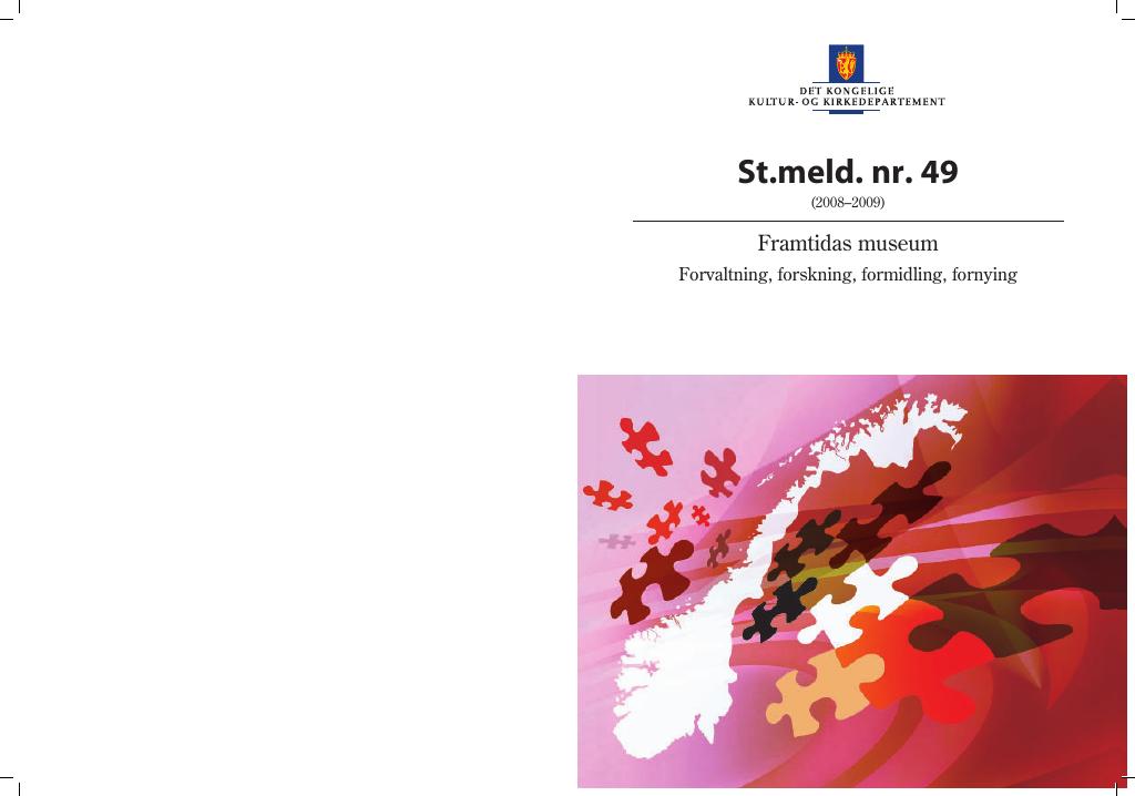 Forsiden av dokumentet St.meld. nr. 49 (2008-2009)
