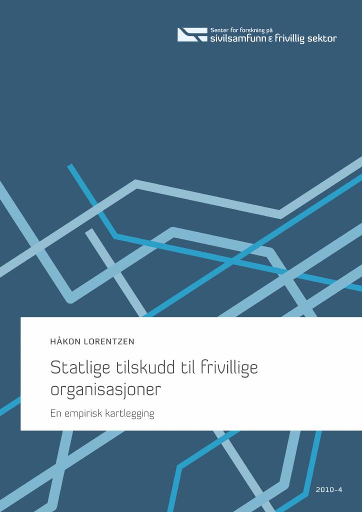 Statlige Tilskudd Til Frivillige Organisasjoner - Kudos