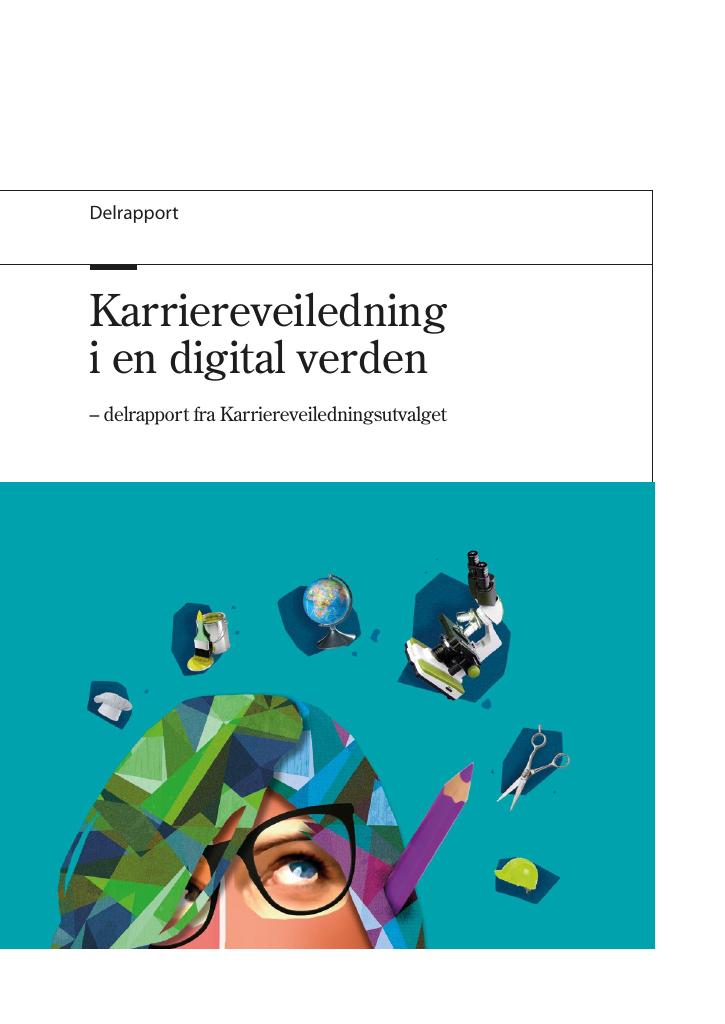 Forsiden av dokumentet Karriereveiledning i en digital verden