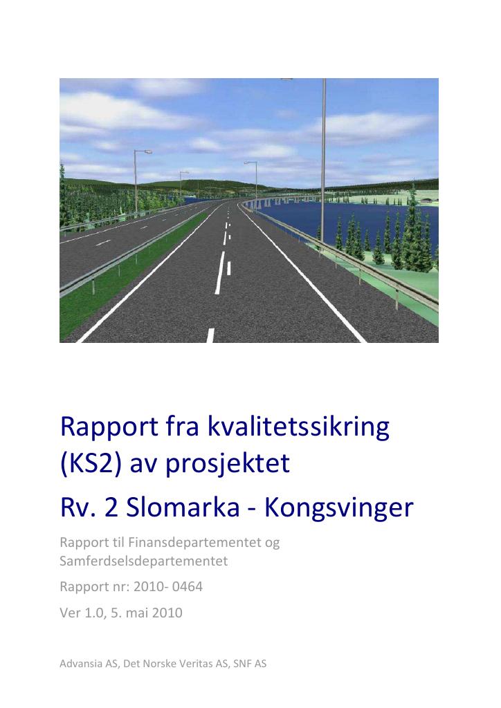 Forsiden av dokumentet Rv2 Slomarka - Kongsvinger