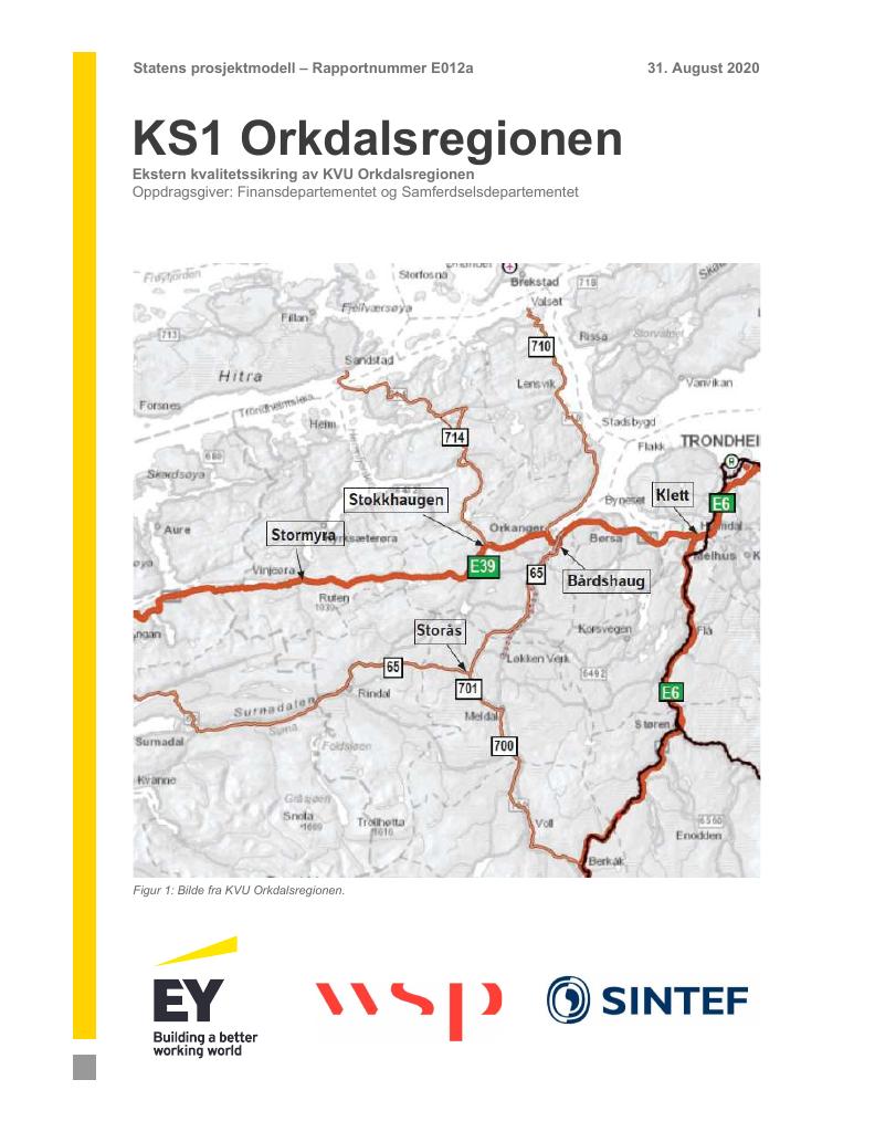 Forsiden av dokumentet Orkdalsregionen