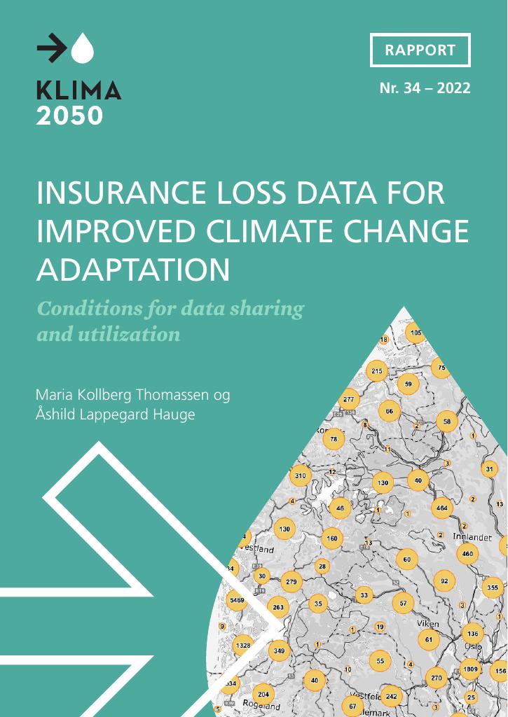 Forsiden av dokumentet Insurance loss data for improved climate change adaptation