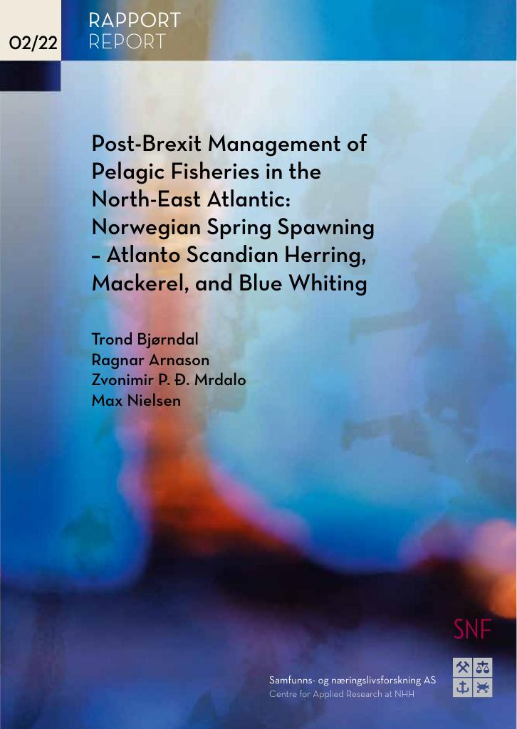 Forsiden av dokumentet Post-Brexit management of pelagic fisheries in the North-East Atlantic: Norwegian spring spawning – Atlanto Scandian herring, mackerel, and blue whiting