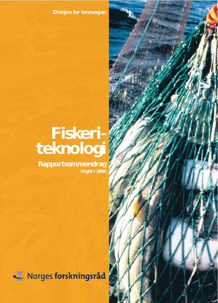 Forsiden av dokumentet Fiskeriteknologi