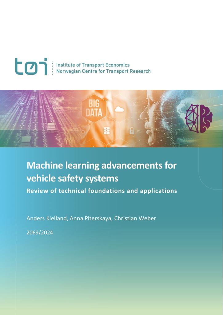Forsiden av dokumentet Machine learning advancements for vehicle safety systems