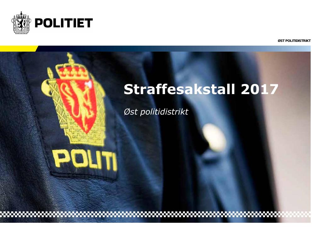 Forsiden av dokumentet Strasak 2017 Øst