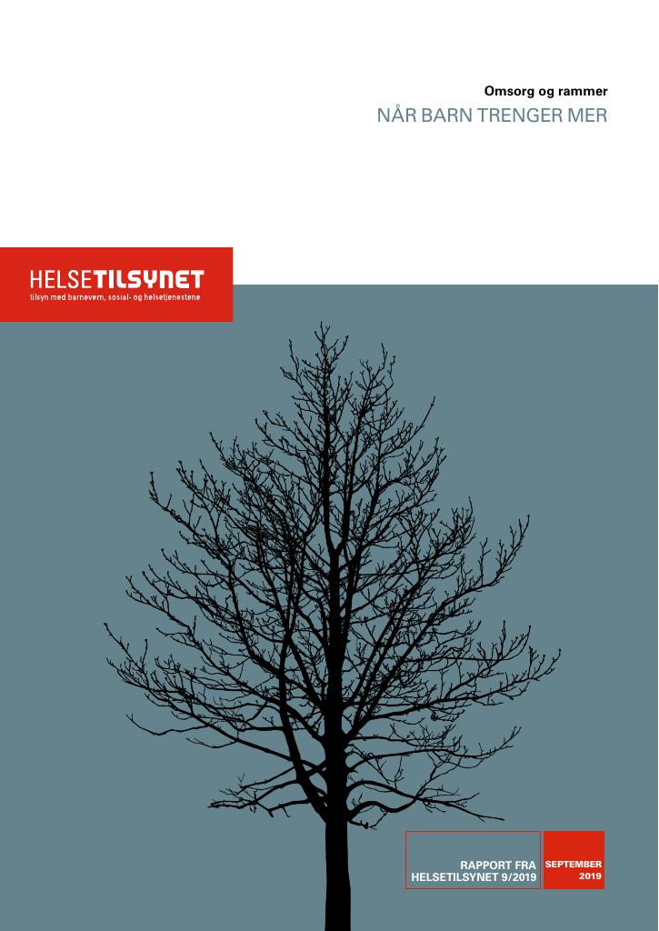 Forsiden av dokumentet Når barn trenger mer