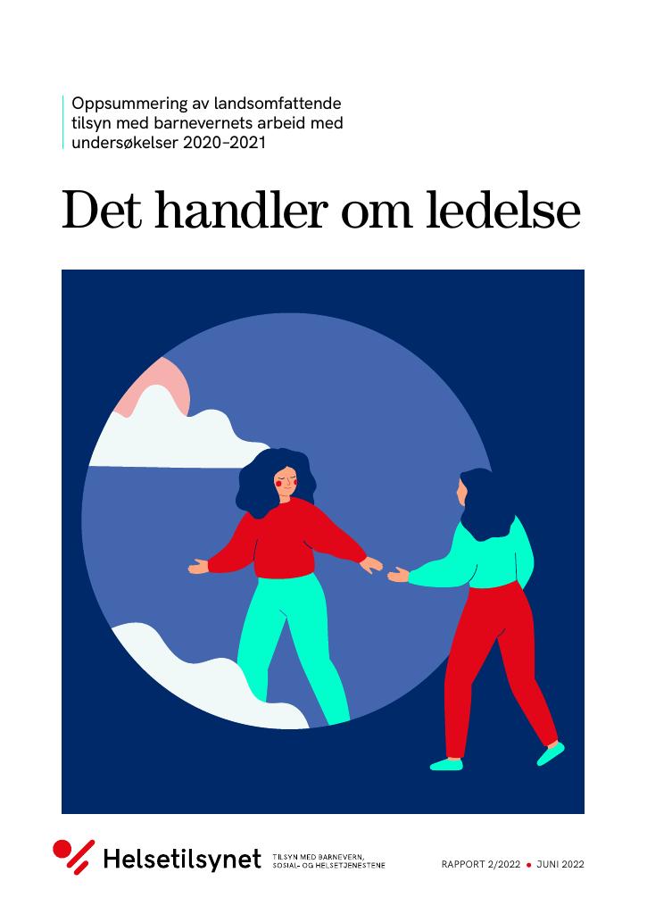 Forsiden av dokumentet Det handler om ledelse