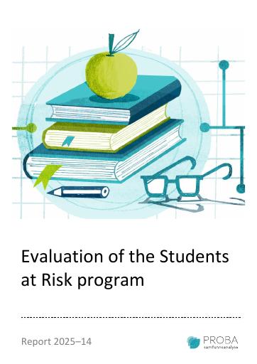 Forsiden av dokumentet Evaluation of the Students at Risk program