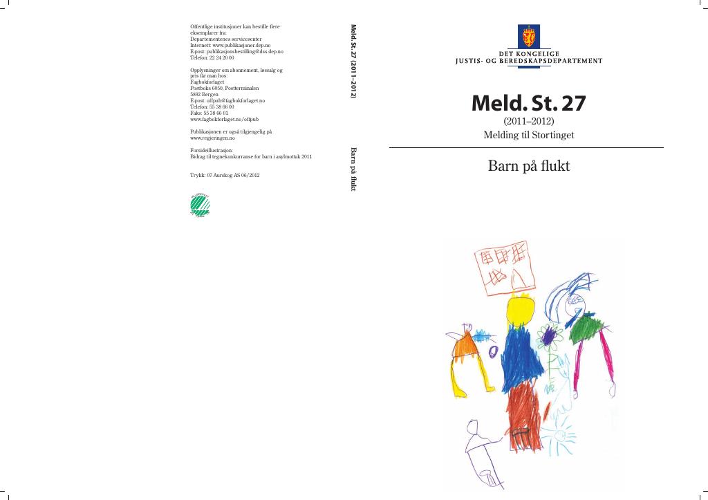 Forsiden av dokumentet Meld. St. 27 (2011–2012)