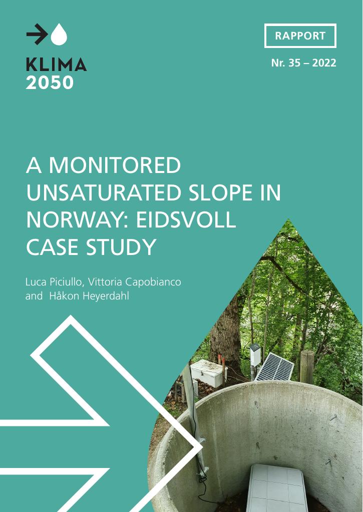 Forsiden av dokumentet A monitored unsaturated slope in Norway: eidsvoll case study