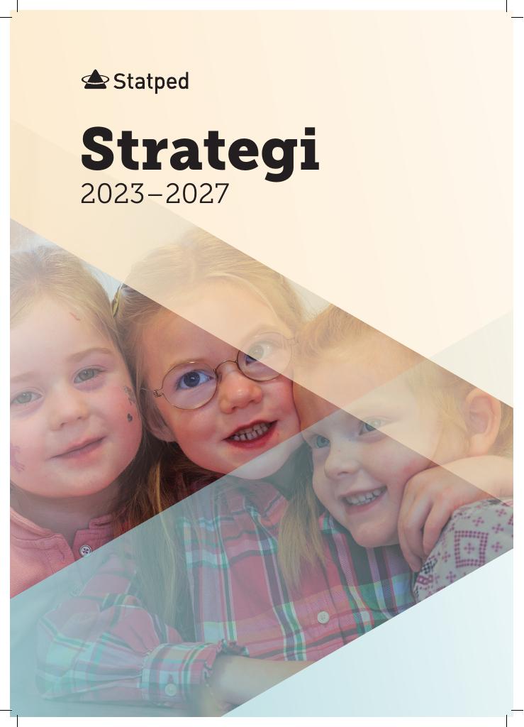 Forsiden av dokumentet Strategi 2023-2027