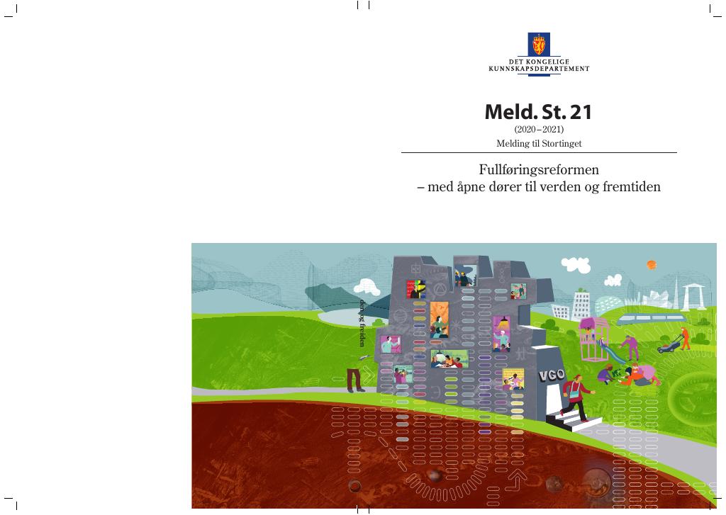 Forsiden av dokumentet Meld. St. 21 (2020–2021)