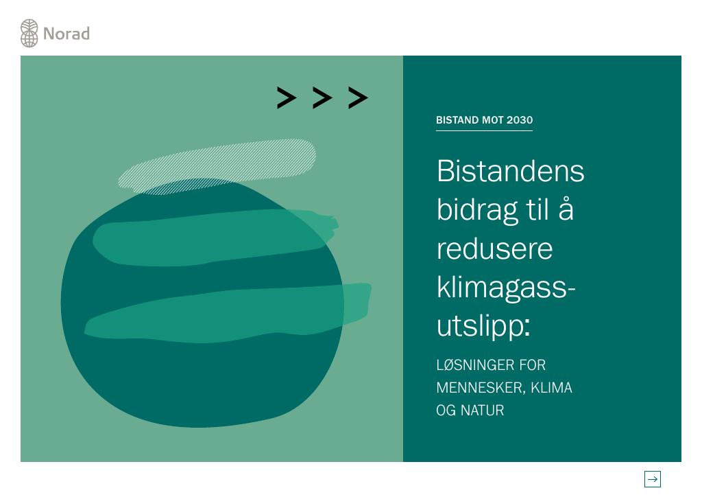 Forsiden av dokumentet Bistand mot 2030