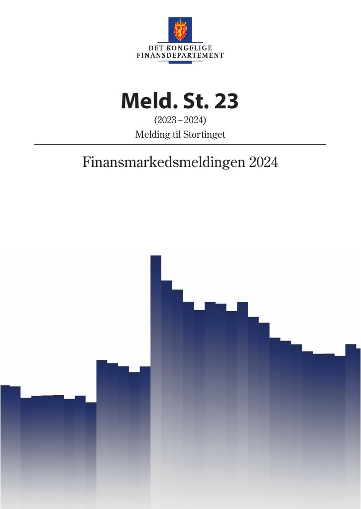 Forsiden av dokumentet Meld. St. 23 (2023–2024)