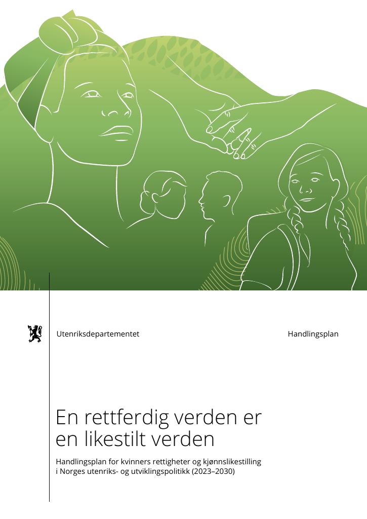 Forsiden av dokumentet En rettferdig verden er en likestilt verden