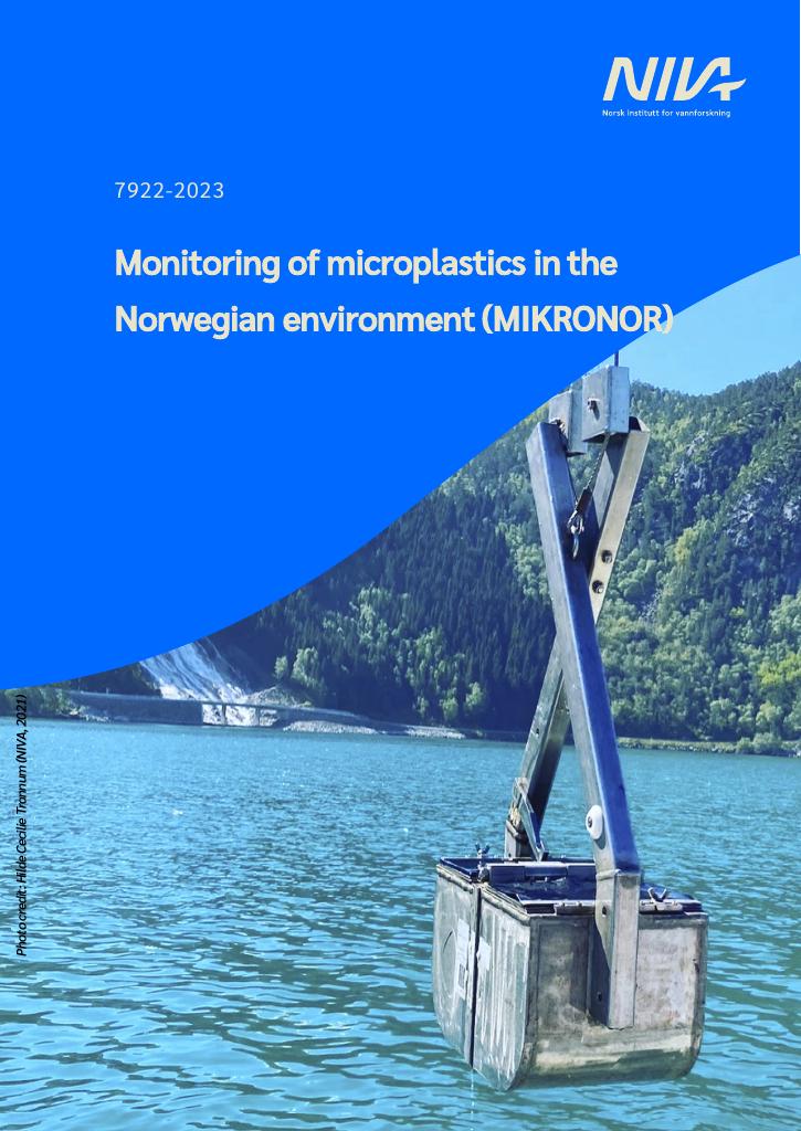 Forsiden av dokumentet Monitoring of microplastics in the Norwegian environment (MIKRONOR) : M-2624