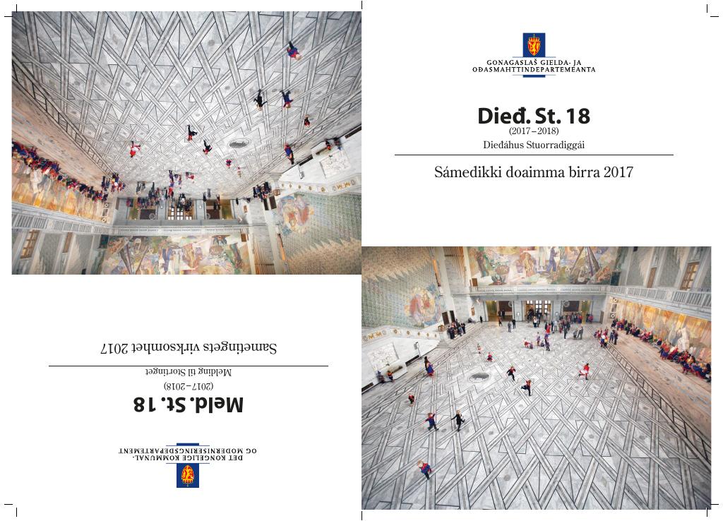 Forsiden av dokumentet Meld. St. 18 (2017–2018)