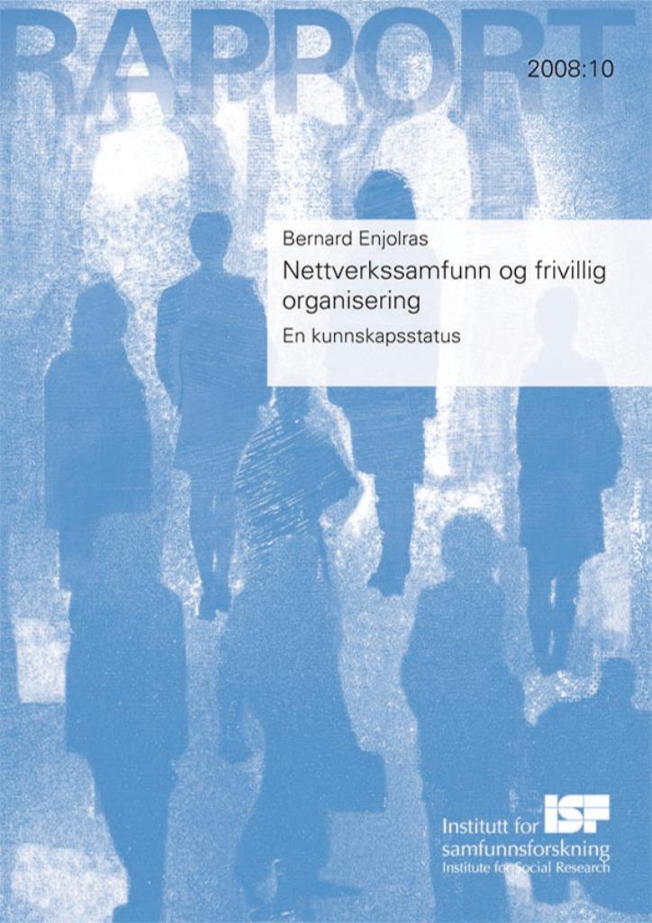 Forsiden av dokumentet Nettverkssamfunn og frivillig organisering