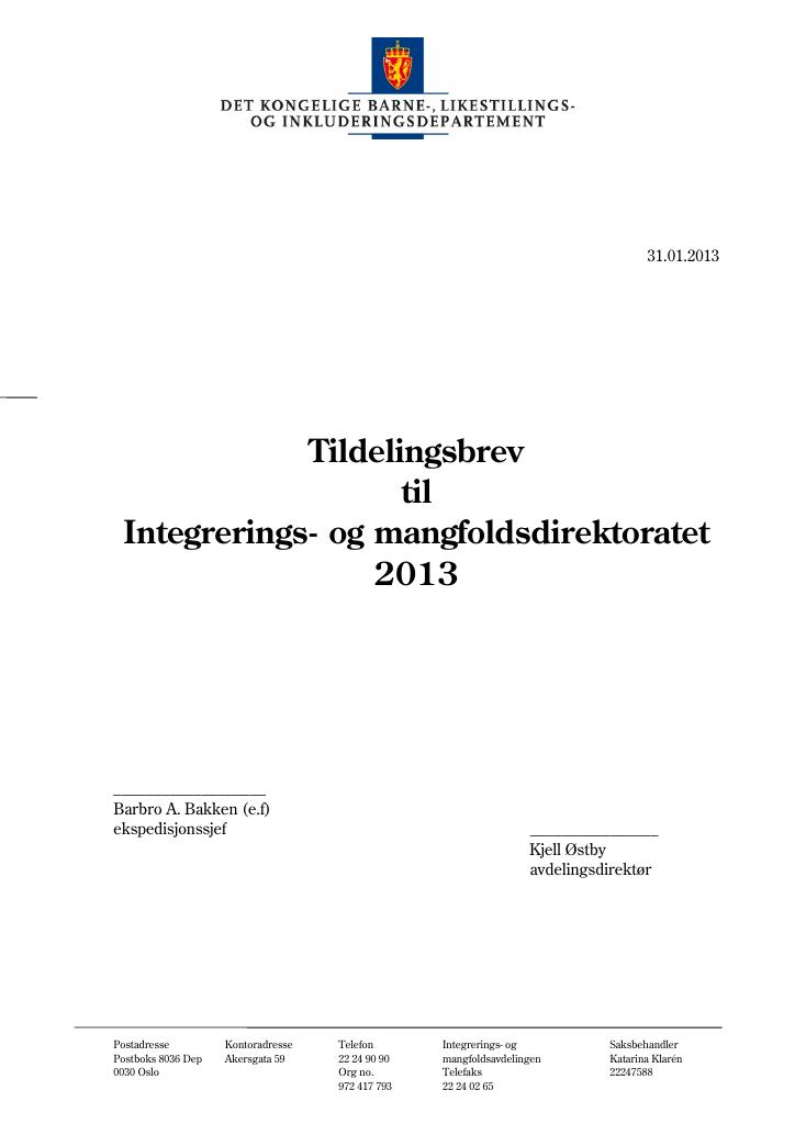 Integrerings- Og Mangfoldsdirektoratet - Kudos