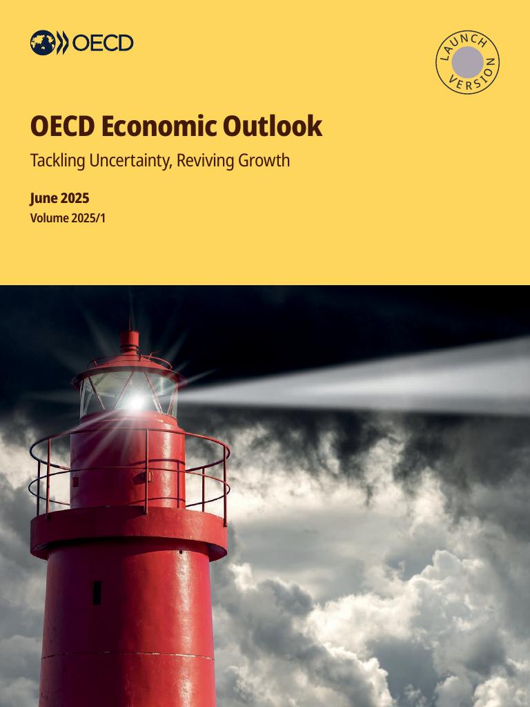 Forsiden av dokumentet OECD Economic Outlook